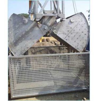 CLAMSHELL GRAB BUCKET FOR RIL-HAZIRA 3
